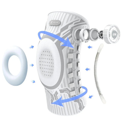Adjustable Knee Brace with Patella Support Stabilizer - Planet4Shopping