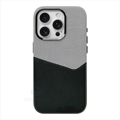 Magnetic Leather Card Holder Case for iPhone - Planet4Shopping