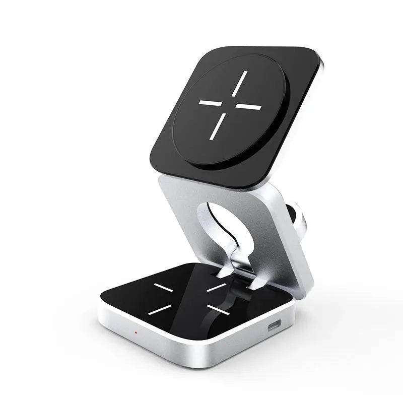 Portable 3 in 1 Foldable Wireless Charger Stand - Planet4Shopping