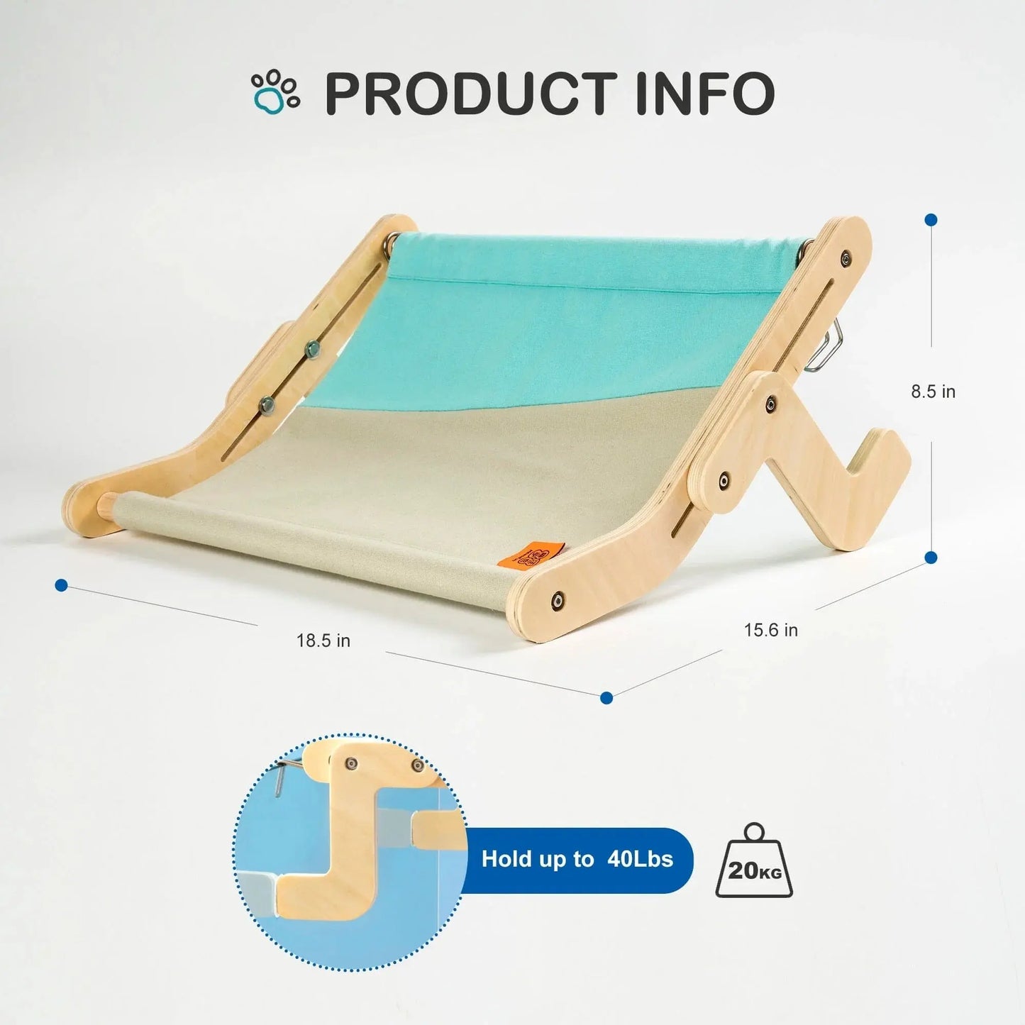 Sturdy Hanging Cat Bed - Planet4Shopping