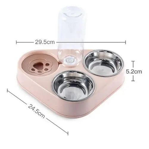 Pet Food Bowls 3 in 1 - Planet4Shopping
