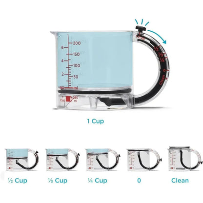 4-in-1 Adjustable Measuring Cup - Planet4Shopping