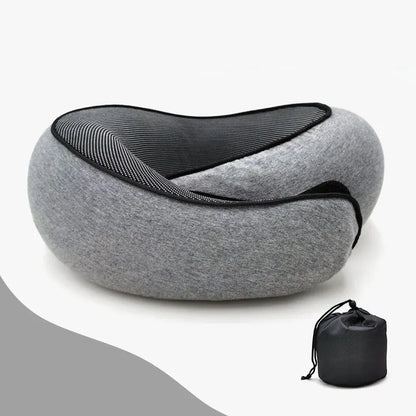 Memory Foam Neck Pillow Travel Snail Design - Planet4Shopping
