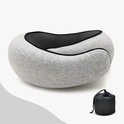 Memory Foam Neck Pillow Travel Snail Design - Planet4Shopping