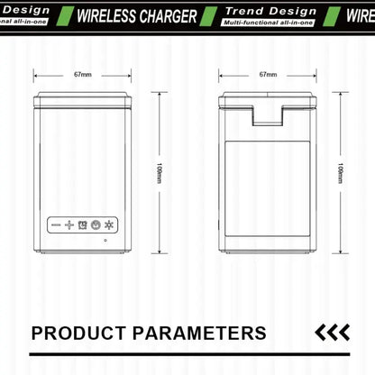 6 in 1 Magnetic Wireless Charger & Speaker - Planet4Shopping