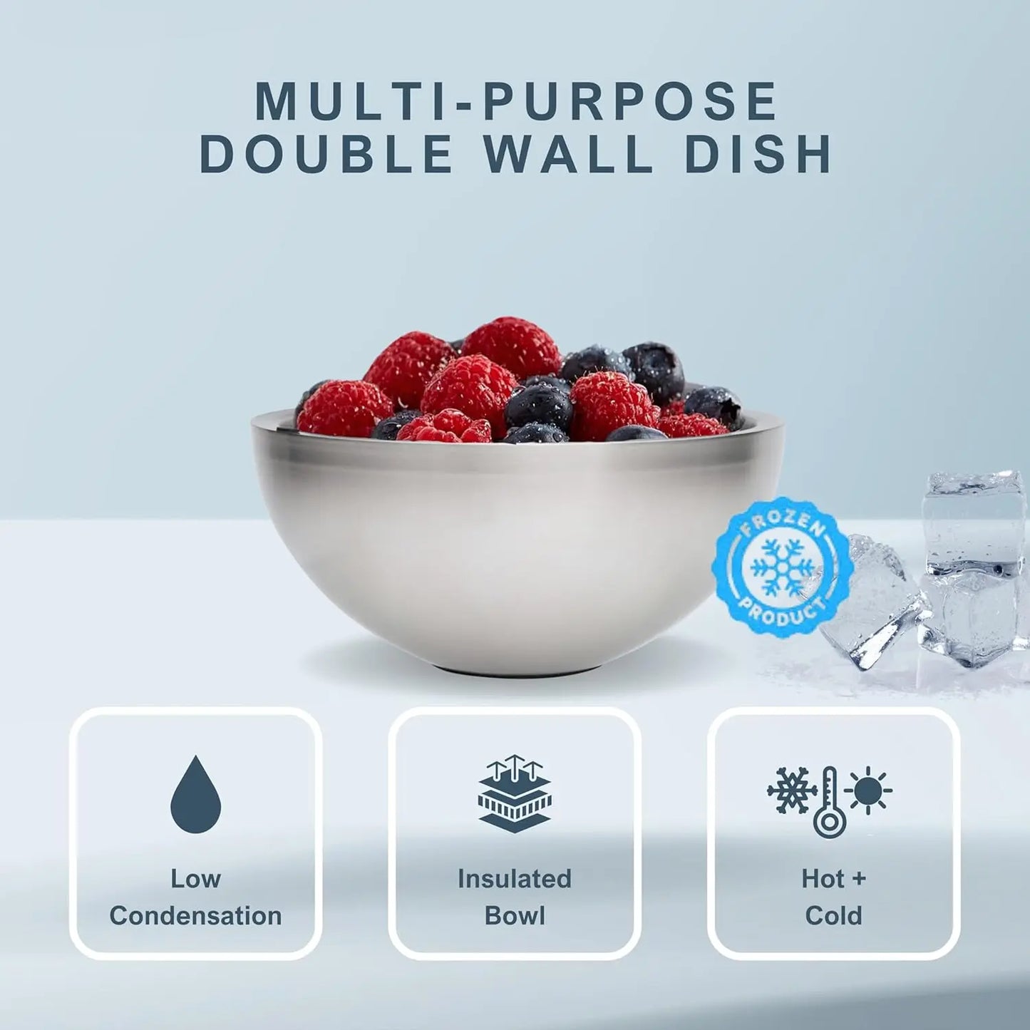 Stainless Steel Cooling Bowl - Planet4Shopping