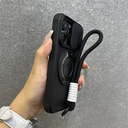 Armor Magnetic Bracket Case for iPhone - Planet4Shopping