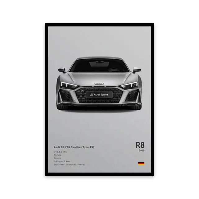 Car Wall Art Canvas - Planet4Shopping