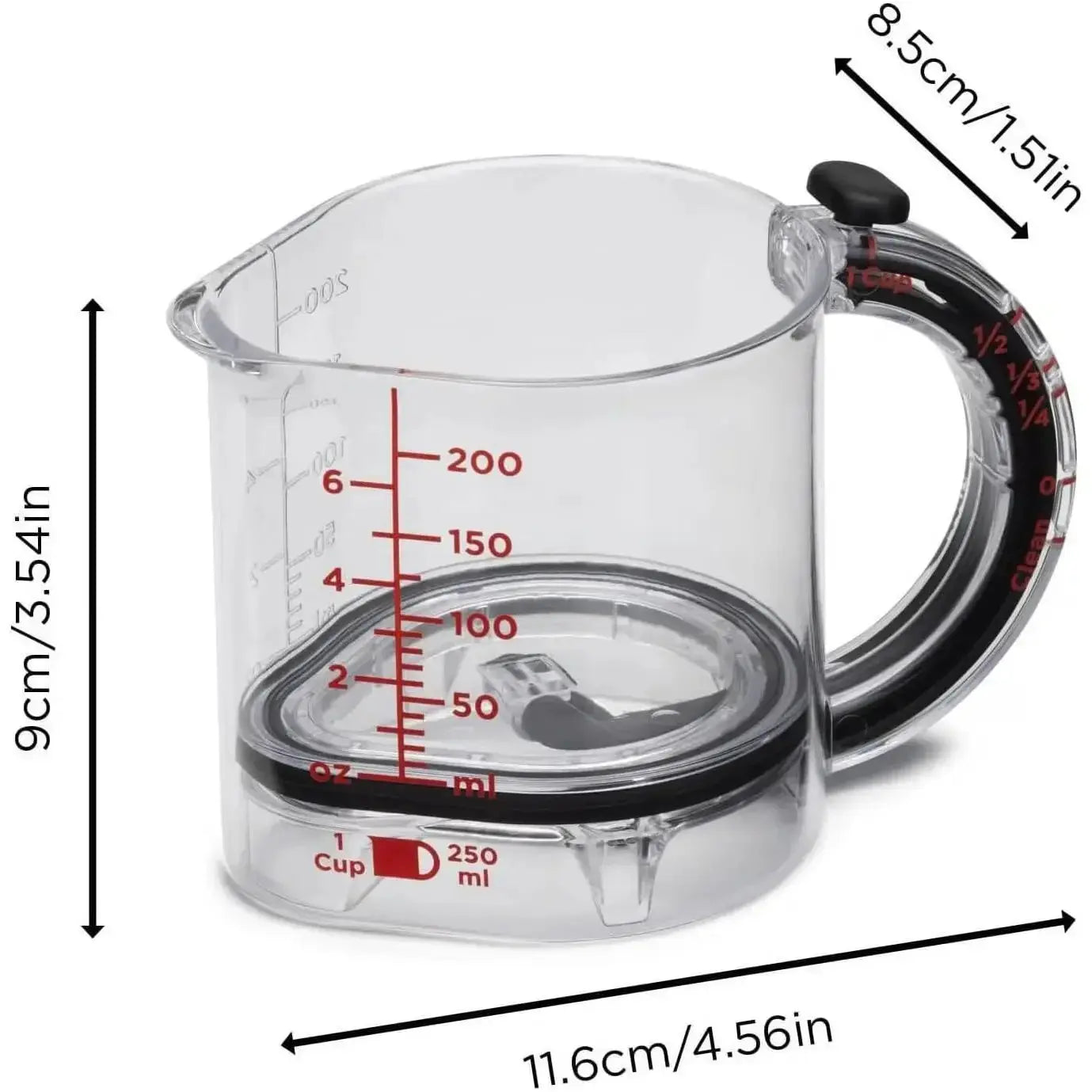 4-in-1 Adjustable Measuring Cup - Planet4Shopping