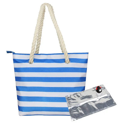 Insulated Tote Bag with Drink Dispenser - Planet4Shopping