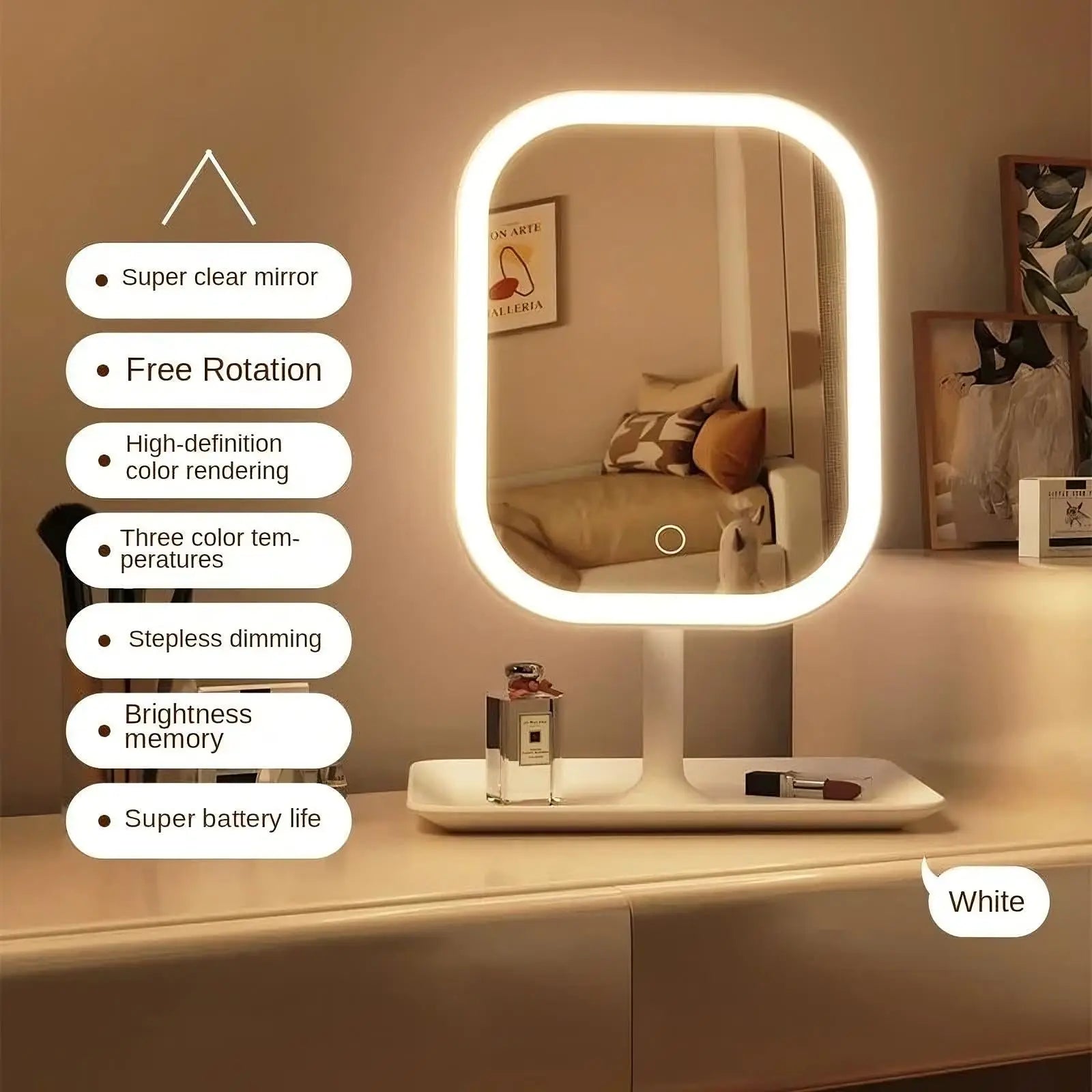 LED Makeup Mirror - Planet4Shopping