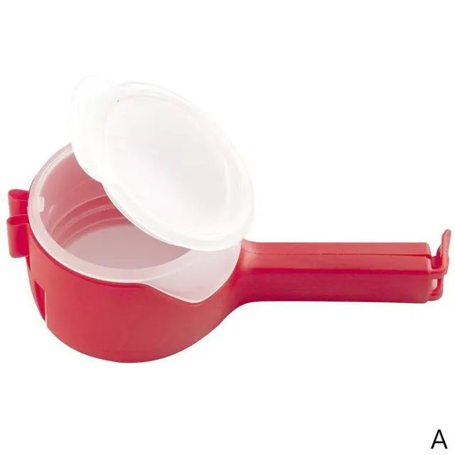 Sealing Clip With Noozle Snack Dispenser - Planet4Shopping
