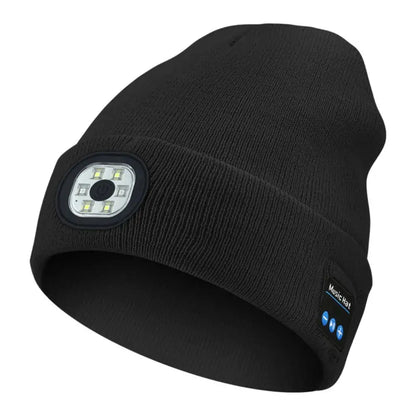 3-in-1 Function Bluetooth Beanie with Light - Planet4Shopping