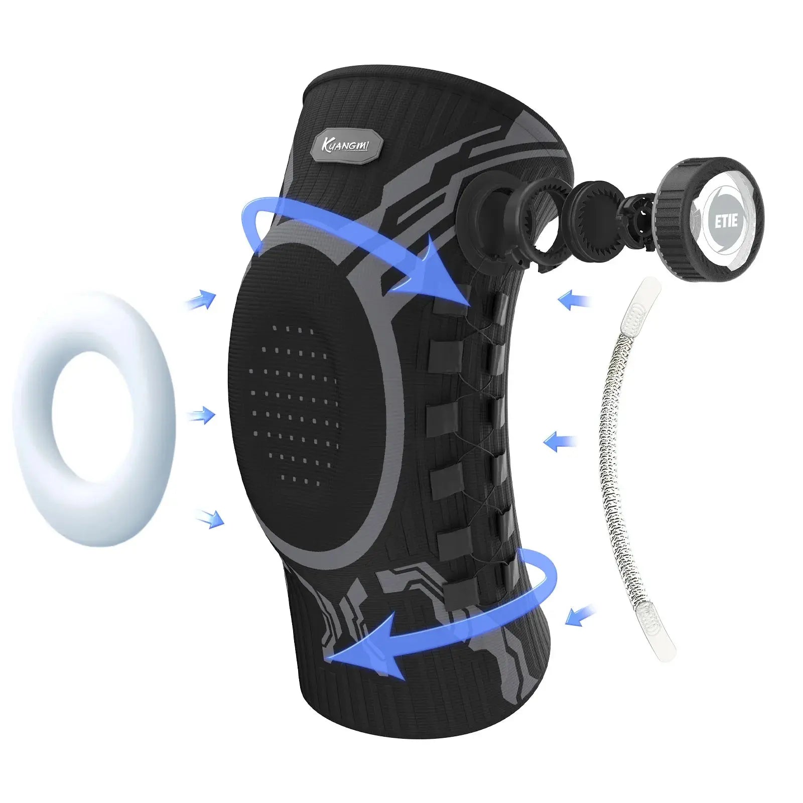 Adjustable Knee Brace with Patella Support Stabilizer - Planet4Shopping