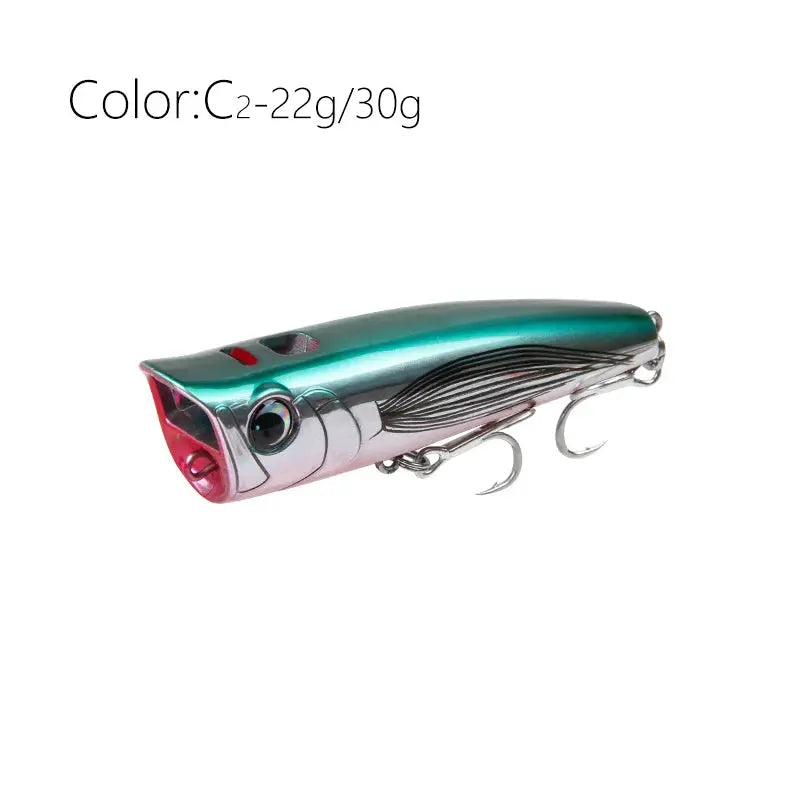 Popper Fishing Lure Hard Bait 8.5-30g - Planet4Shopping