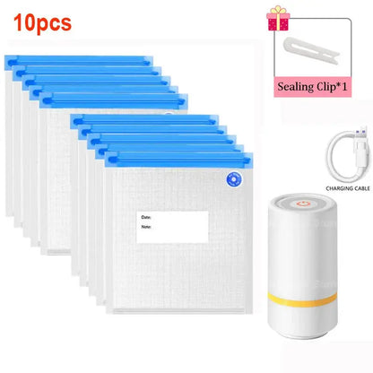 Vacuum Sealed Food Bags Food Storage - Planet4Shopping