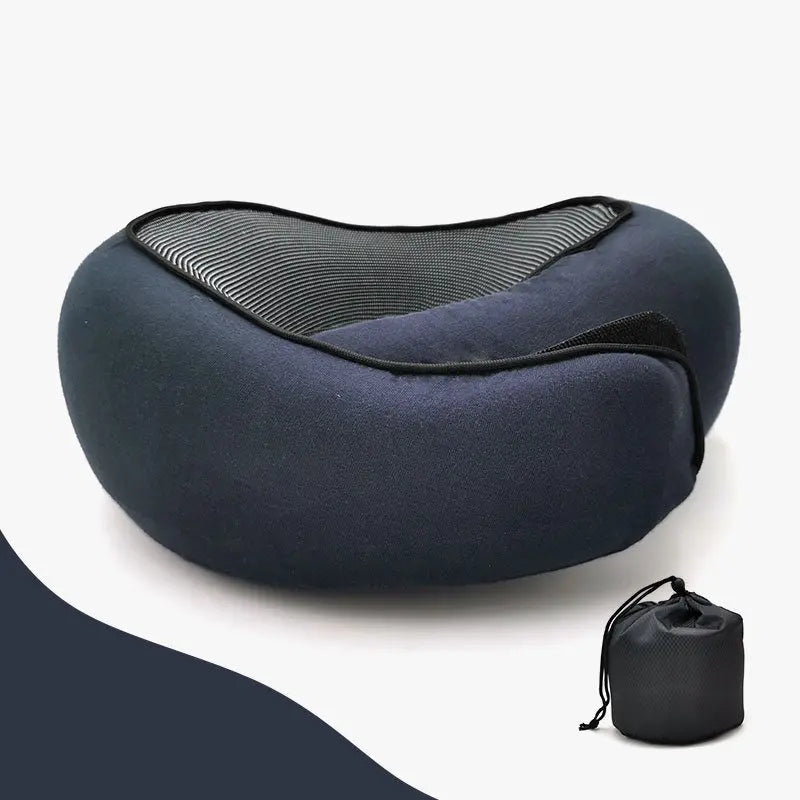 Memory Foam Neck Pillow Travel Snail Design - Planet4Shopping