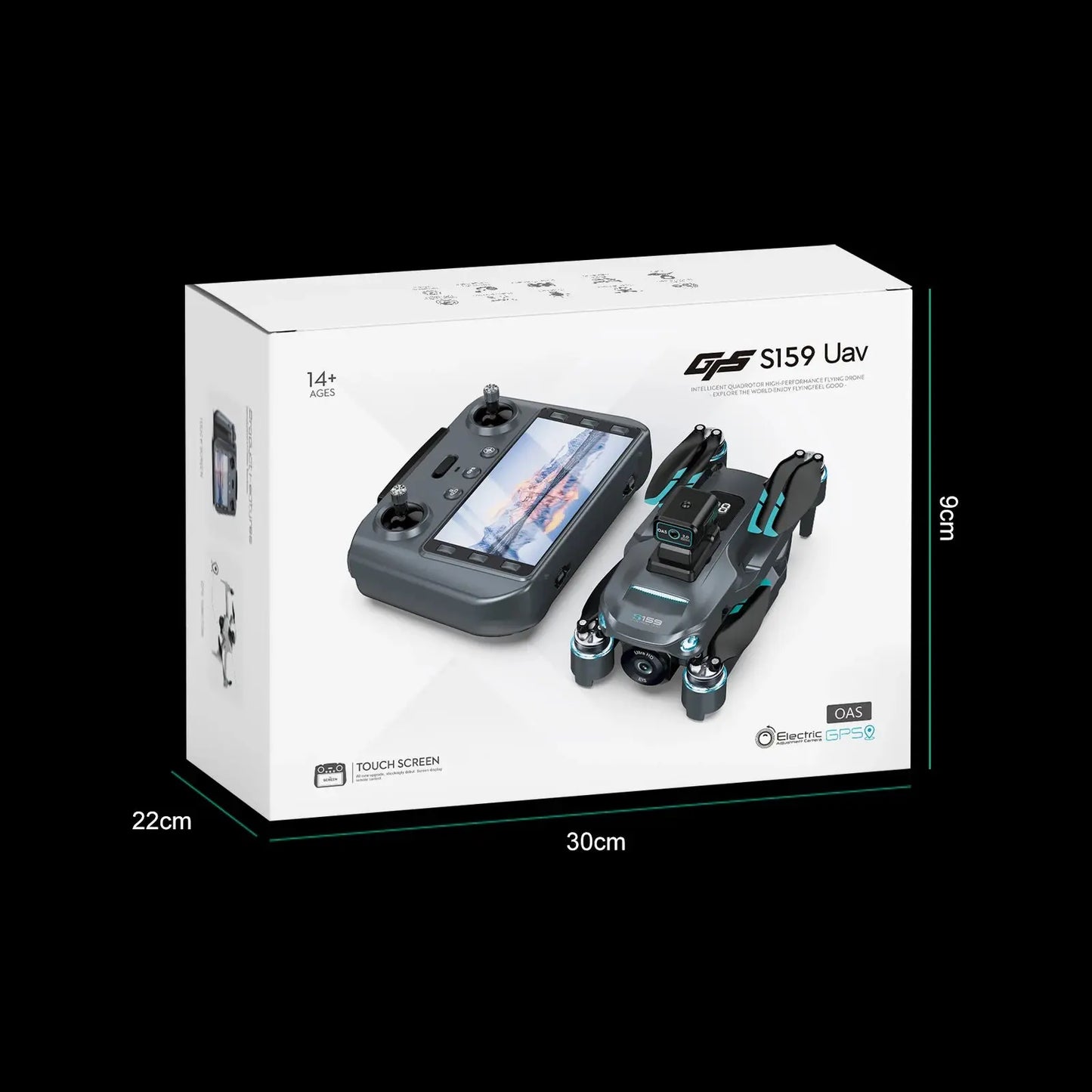S159 GPS Rc Drone 5G Professional 8K HD - Planet4Shopping