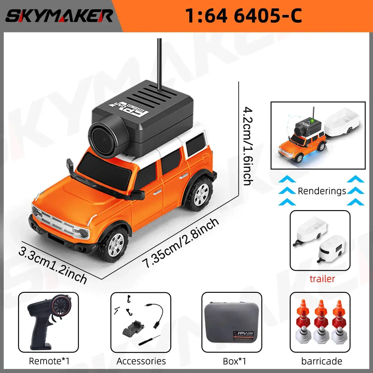 WLtoys RC Car Mini 6405-C 6405 - Planet4Shopping