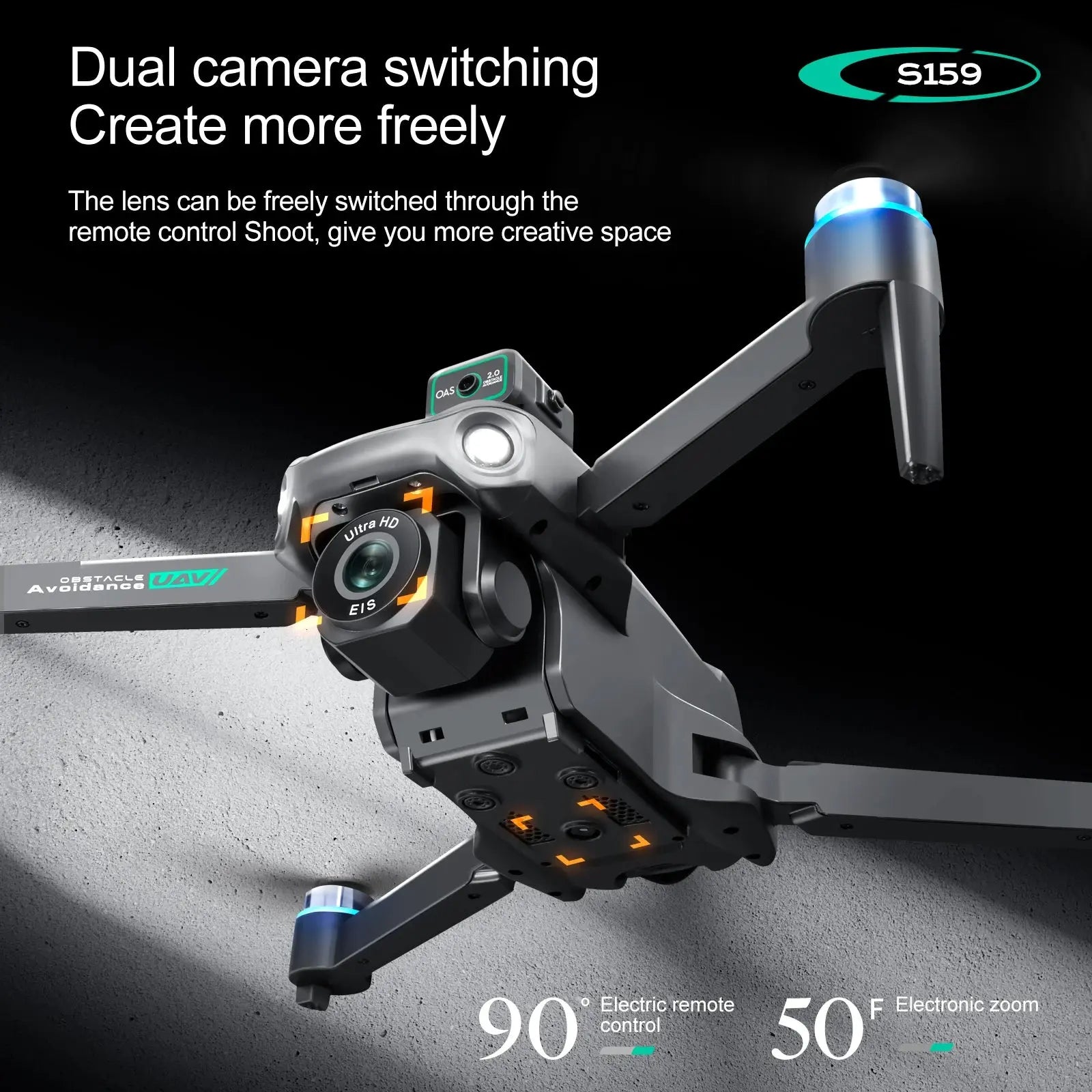 S159 GPS Rc Drone 5G Professional 8K HD - Planet4Shopping