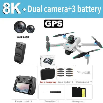 S159 GPS Rc Drone 5G Professional 8K HD - Planet4Shopping