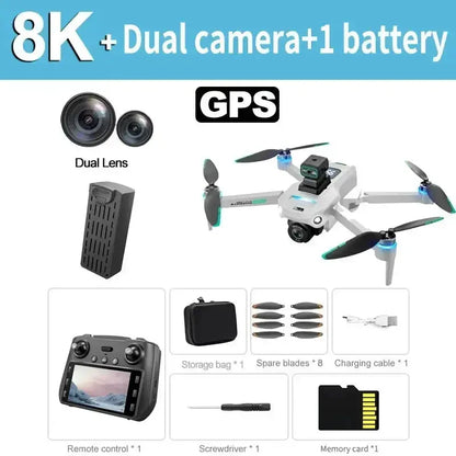 S159 GPS Rc Drone 5G Professional 8K HD - Planet4Shopping