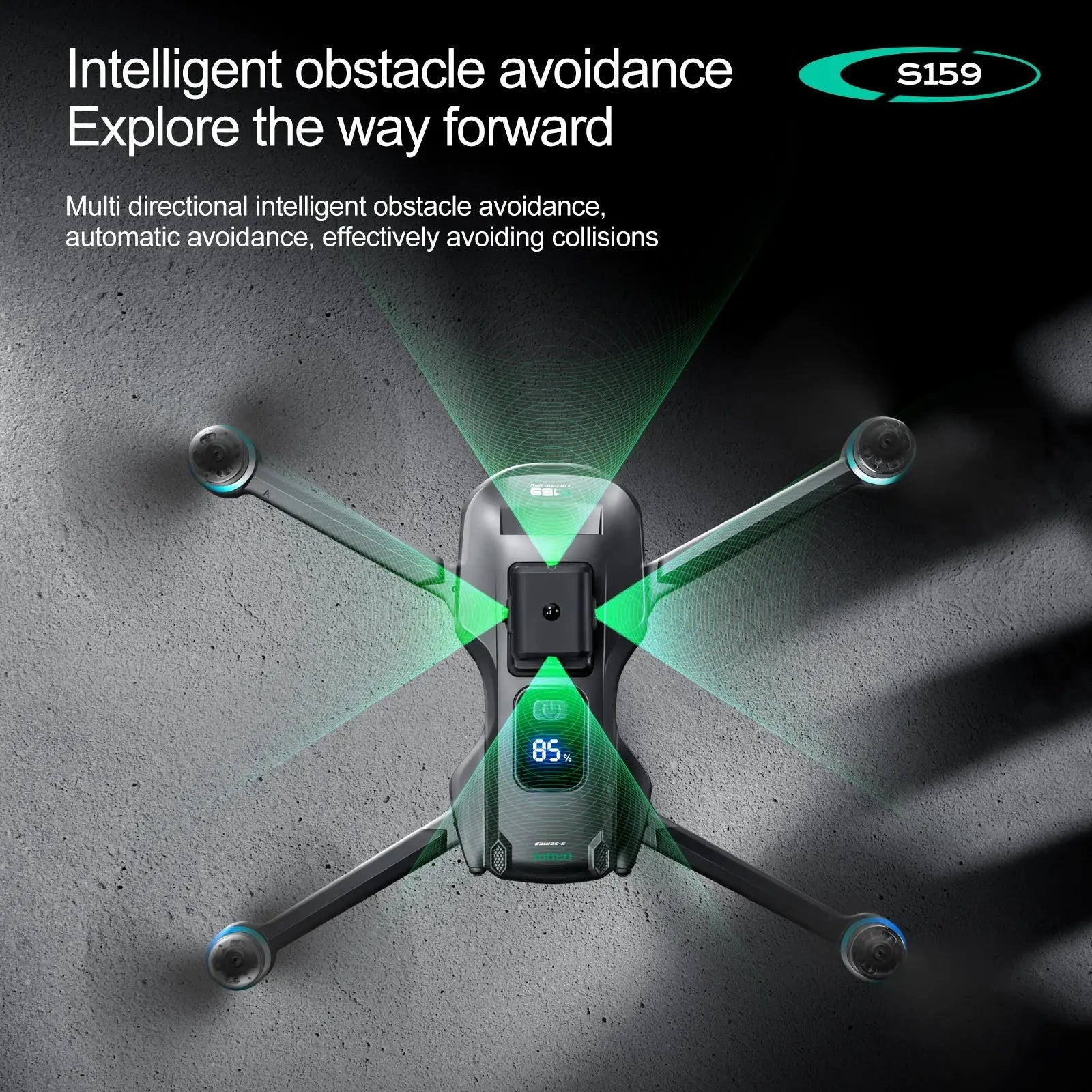 S159 GPS Rc Drone 5G Professional 8K HD - Planet4Shopping