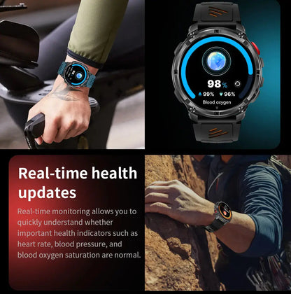 2026 New T-Rex3 Ultra 1100Mah Military Smart Watch Men 1.7" - Planet4Shopping
