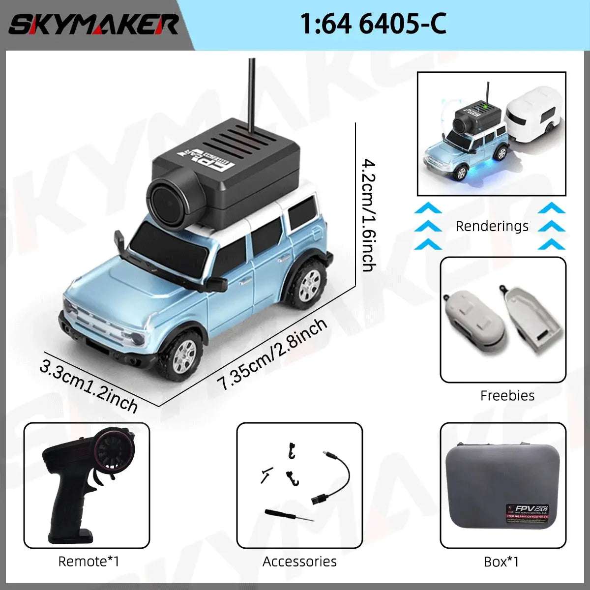 WLtoys RC Car Mini 6405-C 6405 - Planet4Shopping