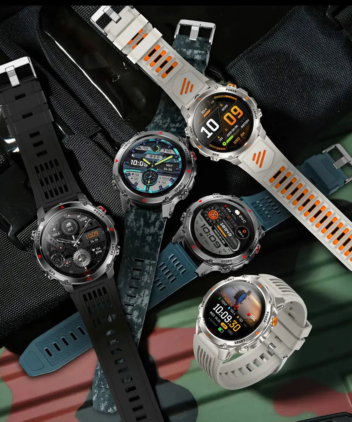 2026 New T-Rex3 Ultra 1100Mah Military Smart Watch Men 1.7" - Planet4Shopping