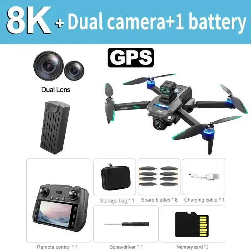 S159 GPS Rc Drone 5G Professional 8K HD - Planet4Shopping
