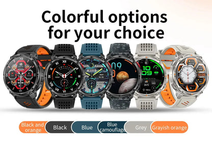 2026 New T-Rex3 Ultra 1100Mah Military Smart Watch Men 1.7" - Planet4Shopping