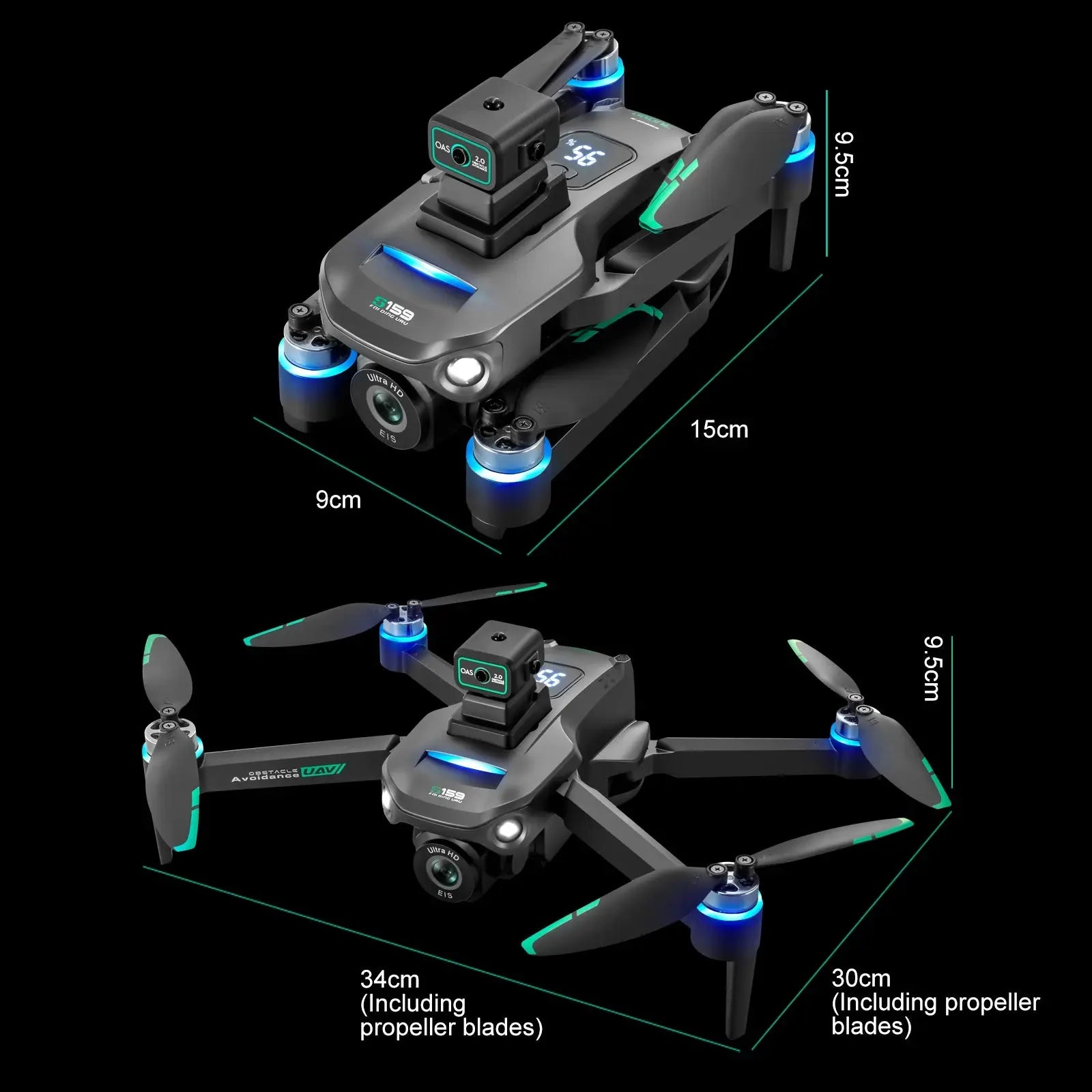 S159 GPS Rc Drone 5G Professional 8K HD - Planet4Shopping