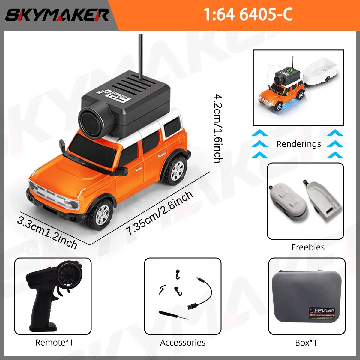 WLtoys RC Car Mini 6405-C 6405 - Planet4Shopping