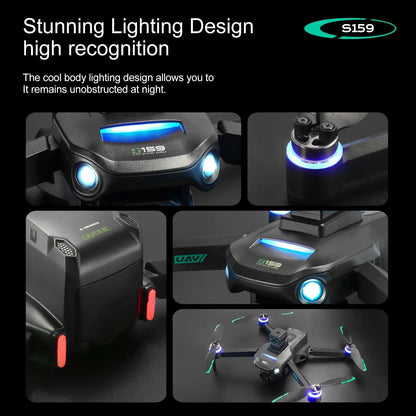 S159 GPS Rc Drone 5G Professional 8K HD - Planet4Shopping