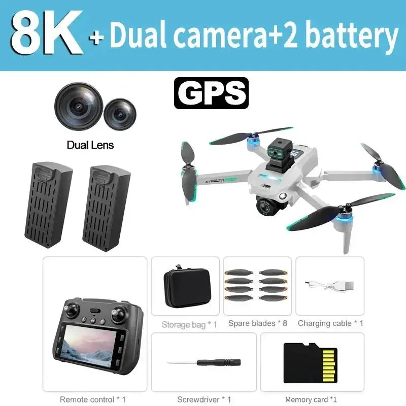 S159 GPS Rc Drone 5G Professional 8K HD - Planet4Shopping
